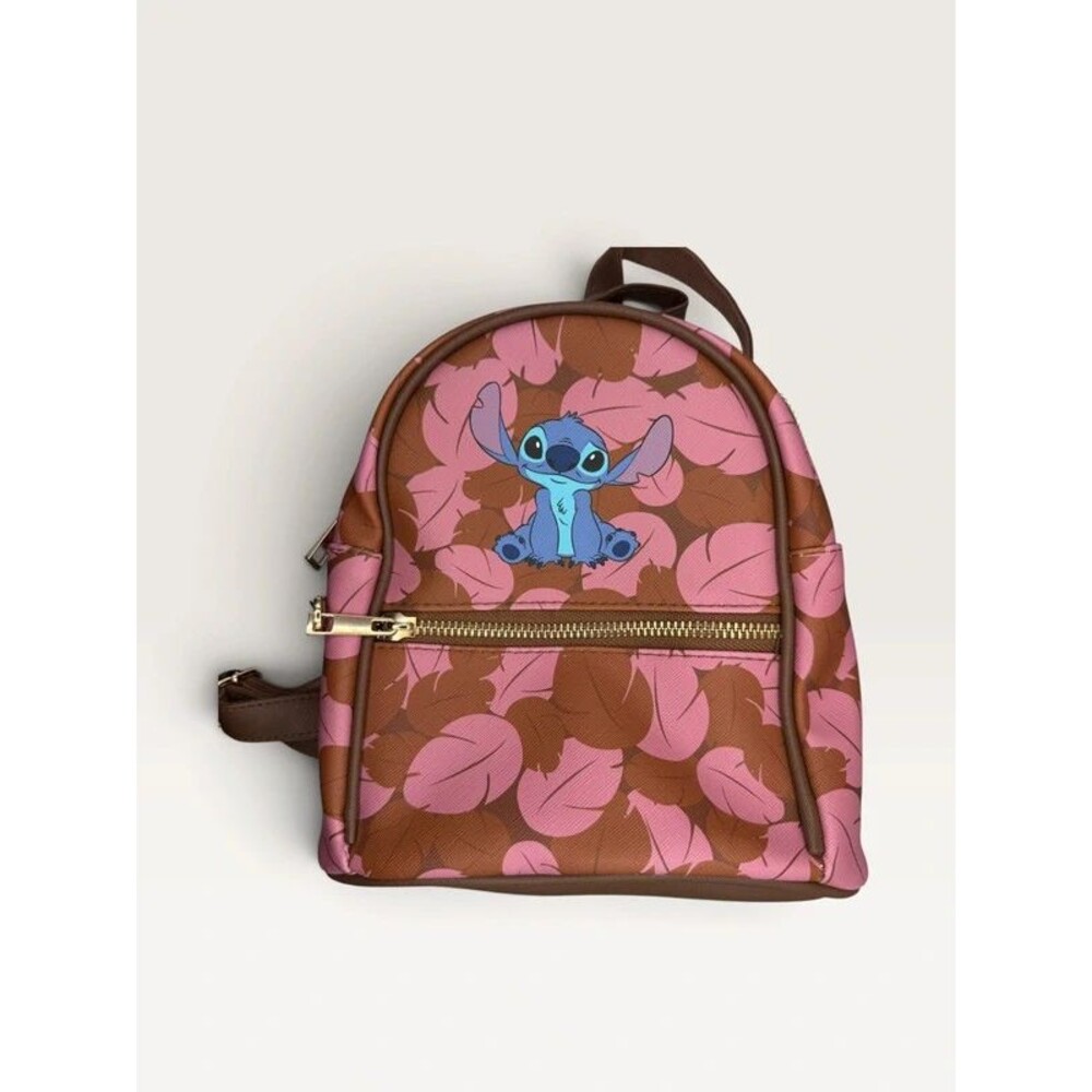 Disney Lilo & Stitch Tropical Leaf Mini Backpack by Bioworld